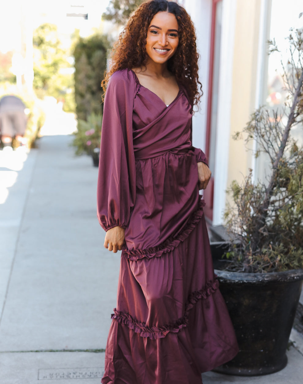 Holiday Vibes Maxi Dress