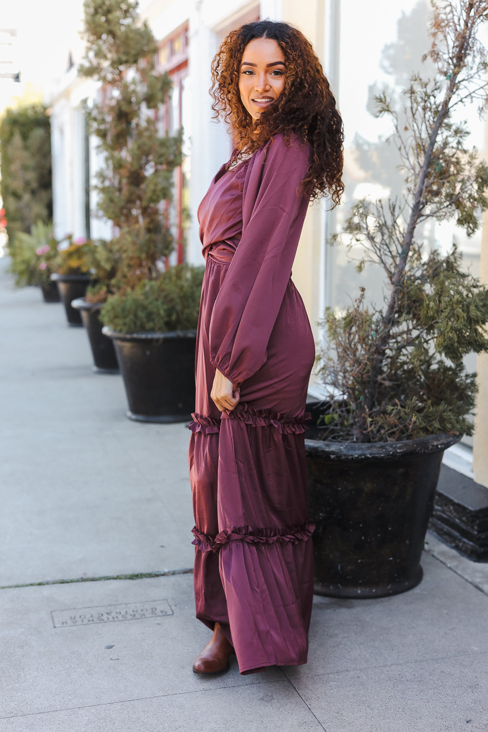 Holiday Vibes Maxi Dress