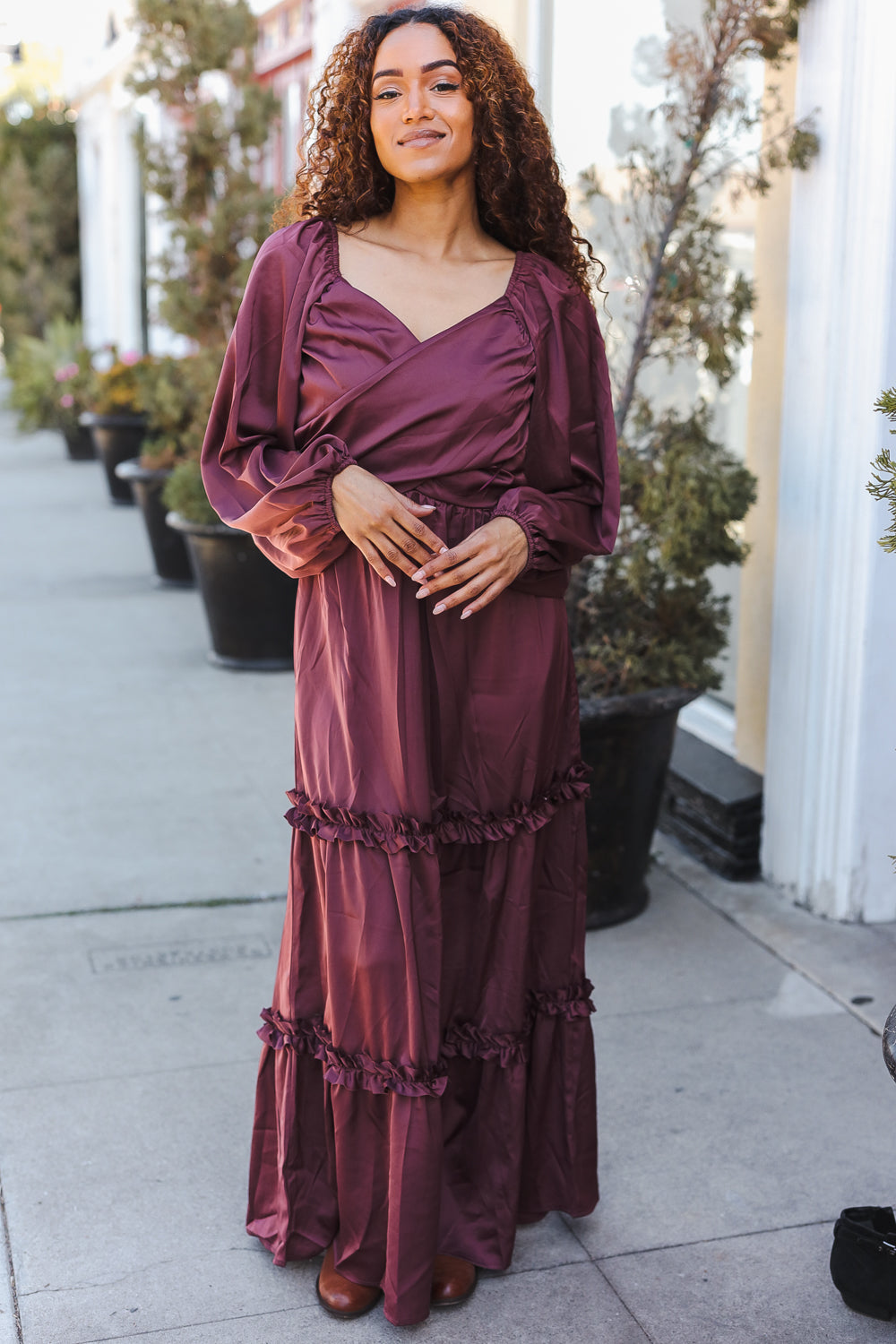 Holiday Vibes Maxi Dress