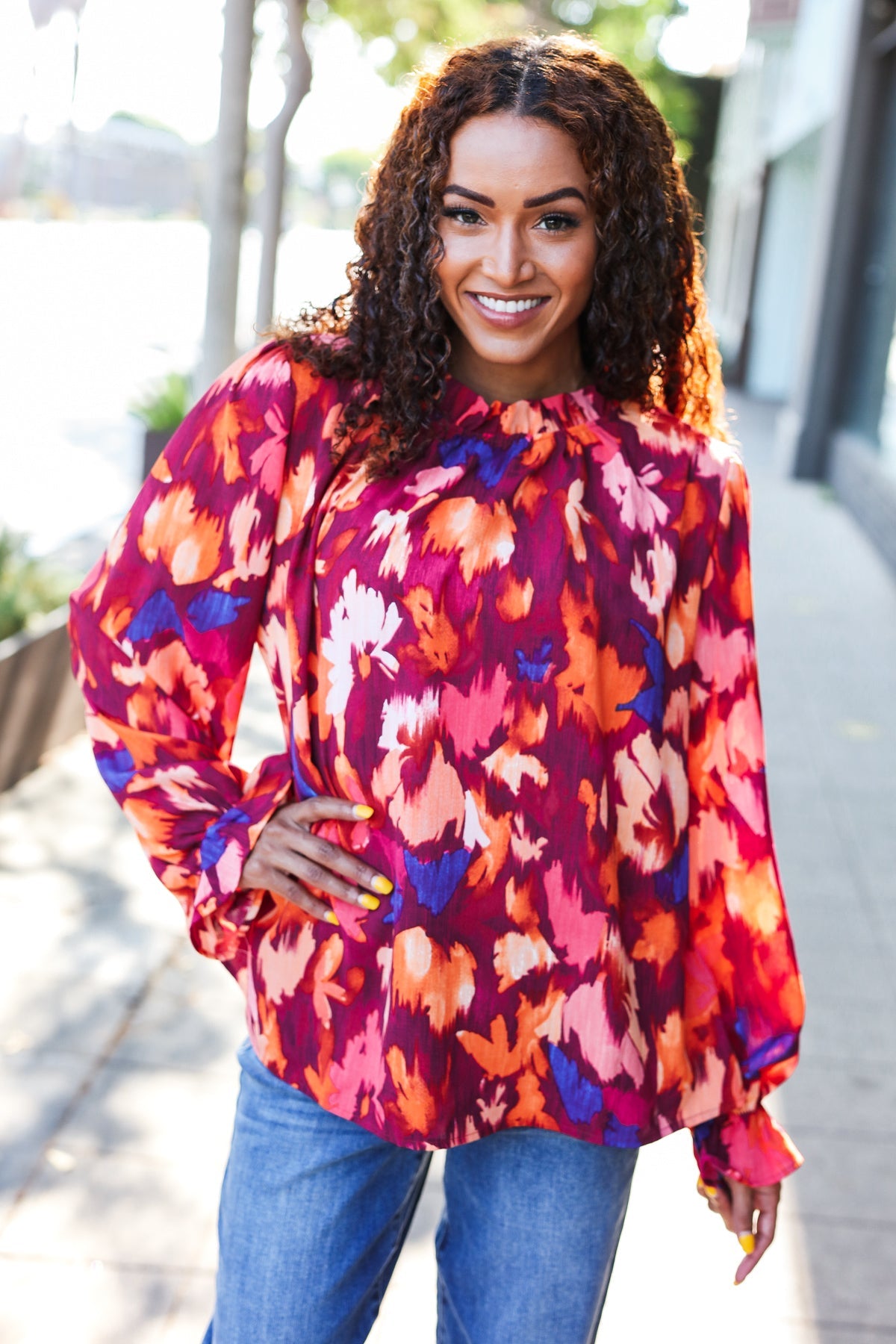 You Got This Floral Top