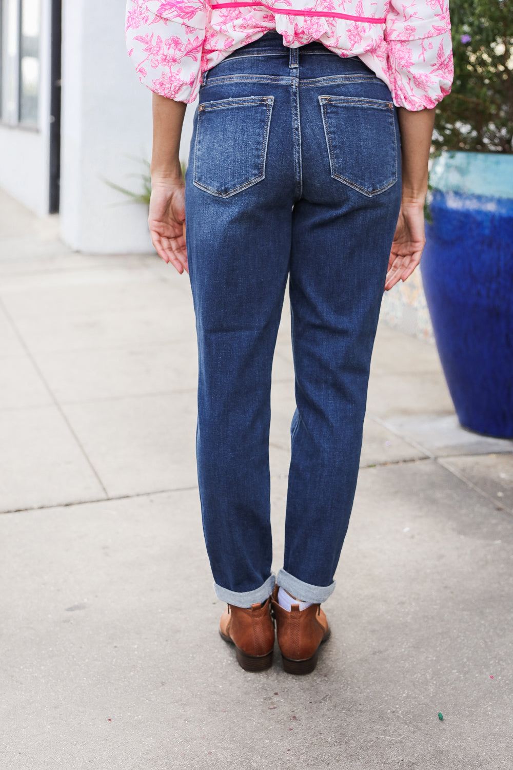 Zara Mid-Rise Cuffed Boyfriend Jeans | Judy Blue