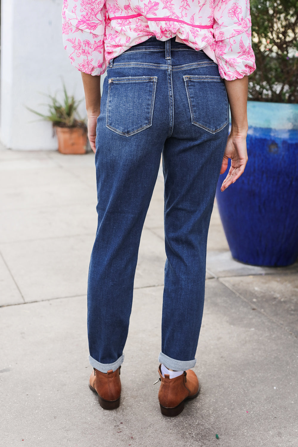 Zara Mid-Rise Cuffed Boyfriend Jeans | Judy Blue