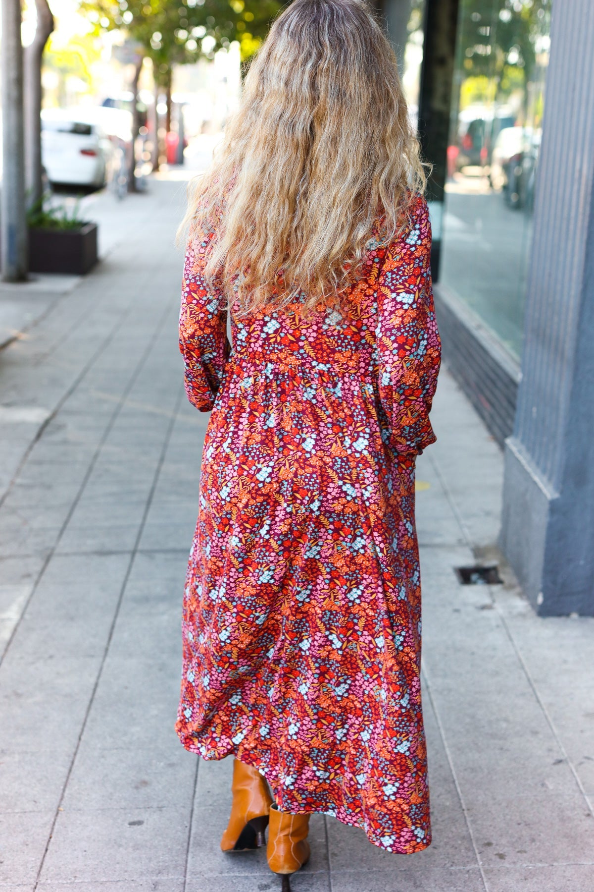 Casual Living Floral Fit & Flare Maxi Dress