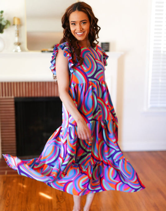 Feel Your Best Ruffle Maxi Dress