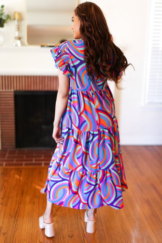 Feel Your Best Ruffle Maxi Dress