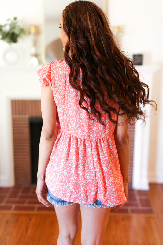 Floral Babydoll Top