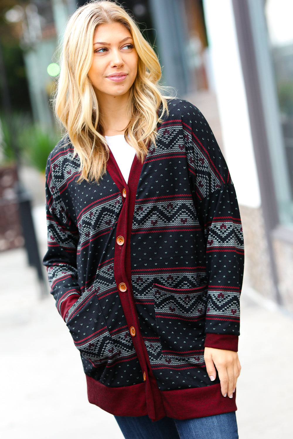 Classic Holiday Cardigan