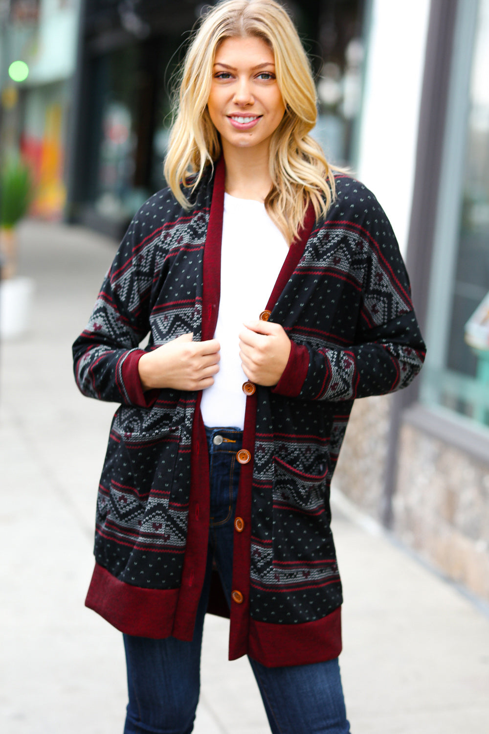 Classic Holiday Cardigan