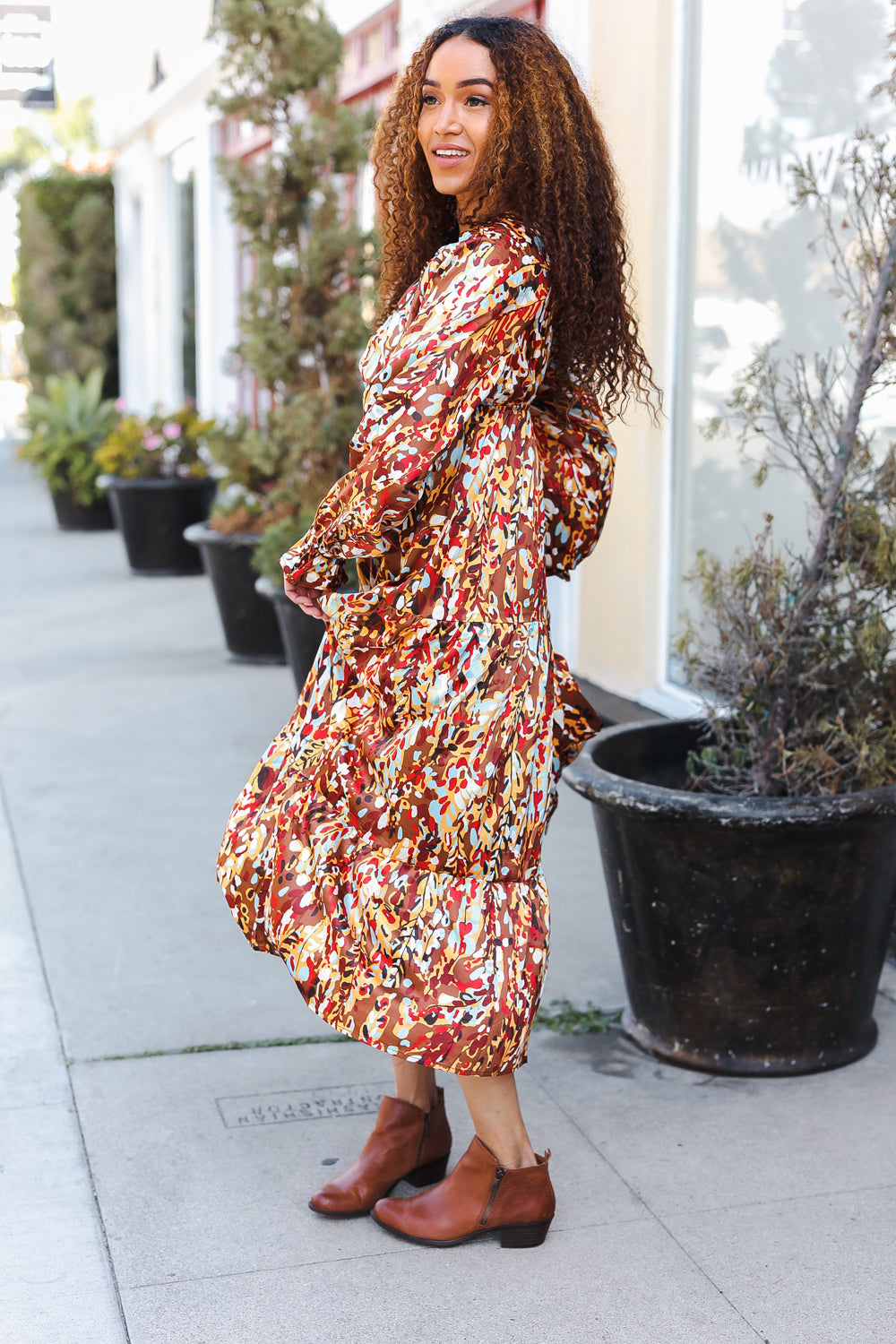 Feeling Femme Floral Maxi Dress