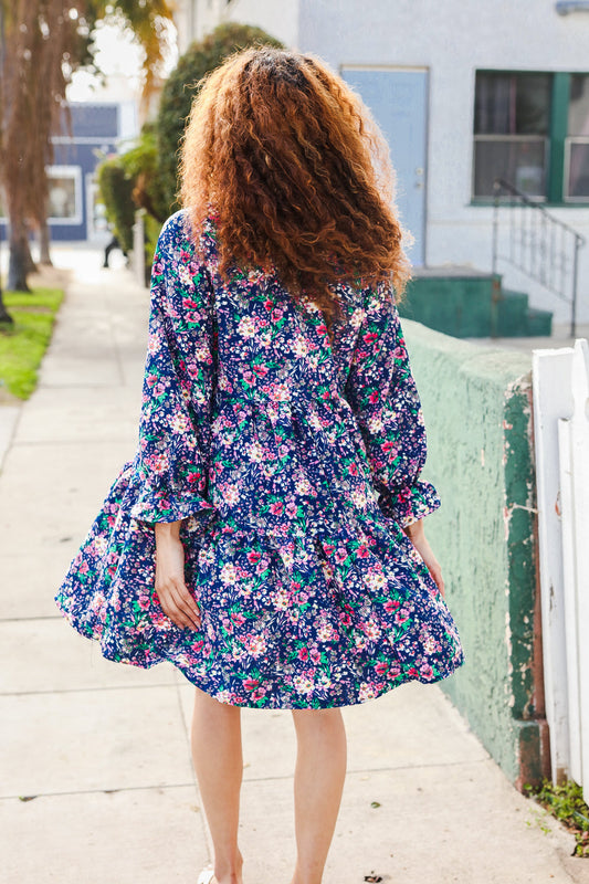 Feeling Joyful Floral Dress