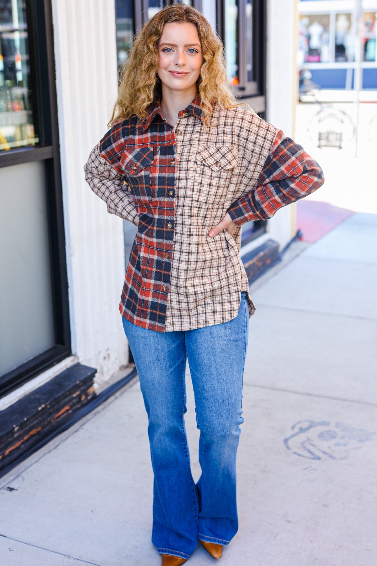 Make A Statement Plaid Shacket