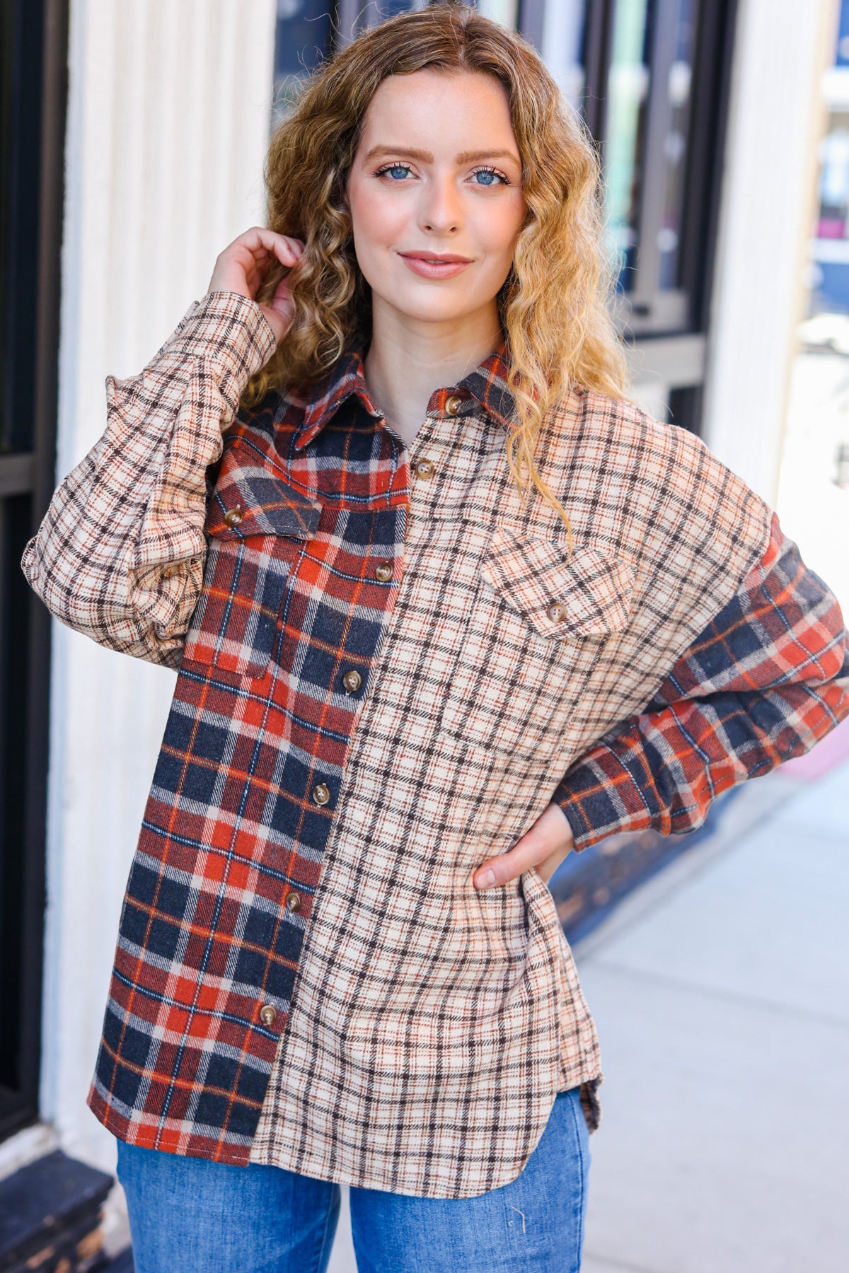 Make A Statement Plaid Shacket