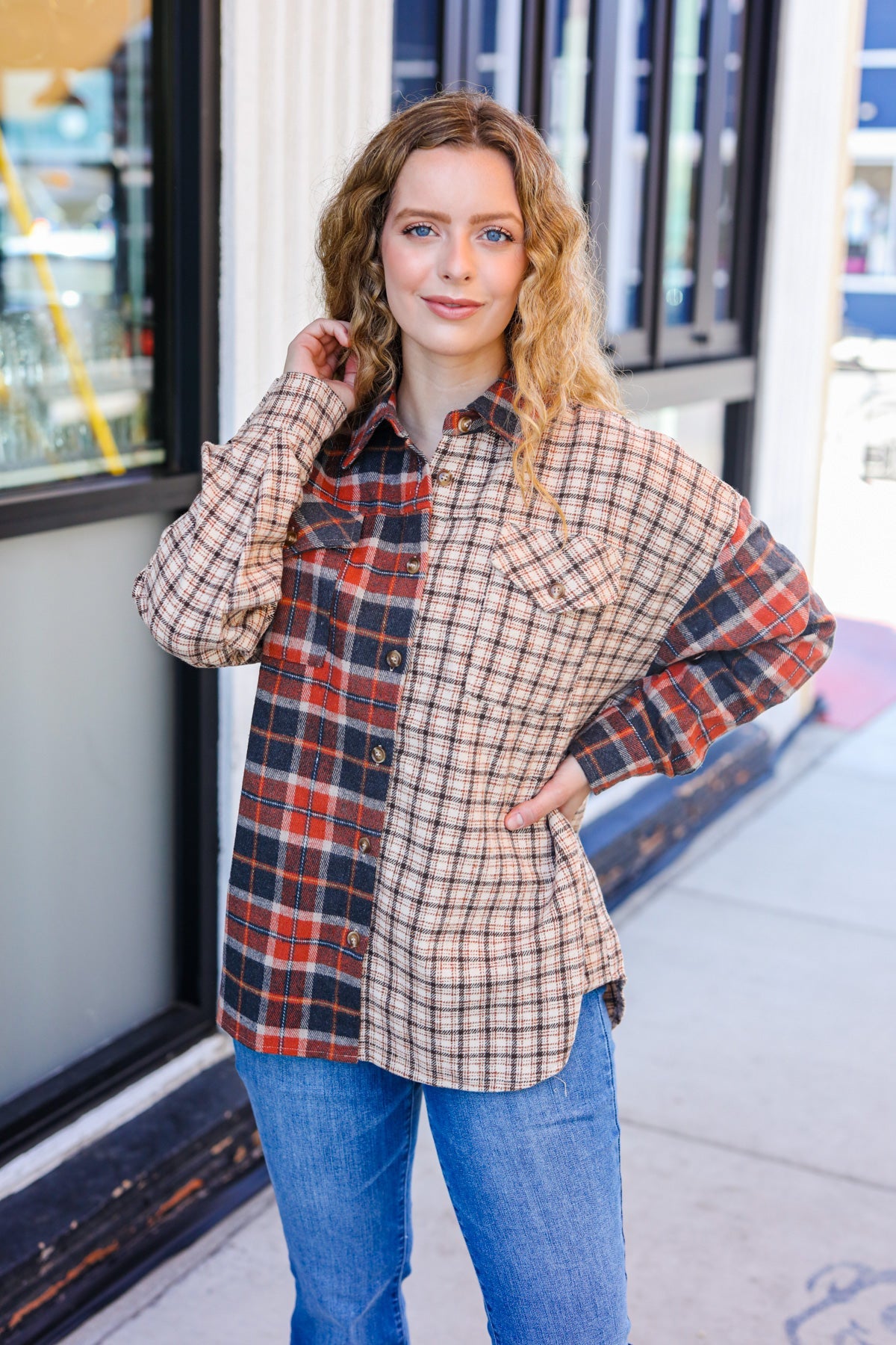 Make A Statement Plaid Shacket