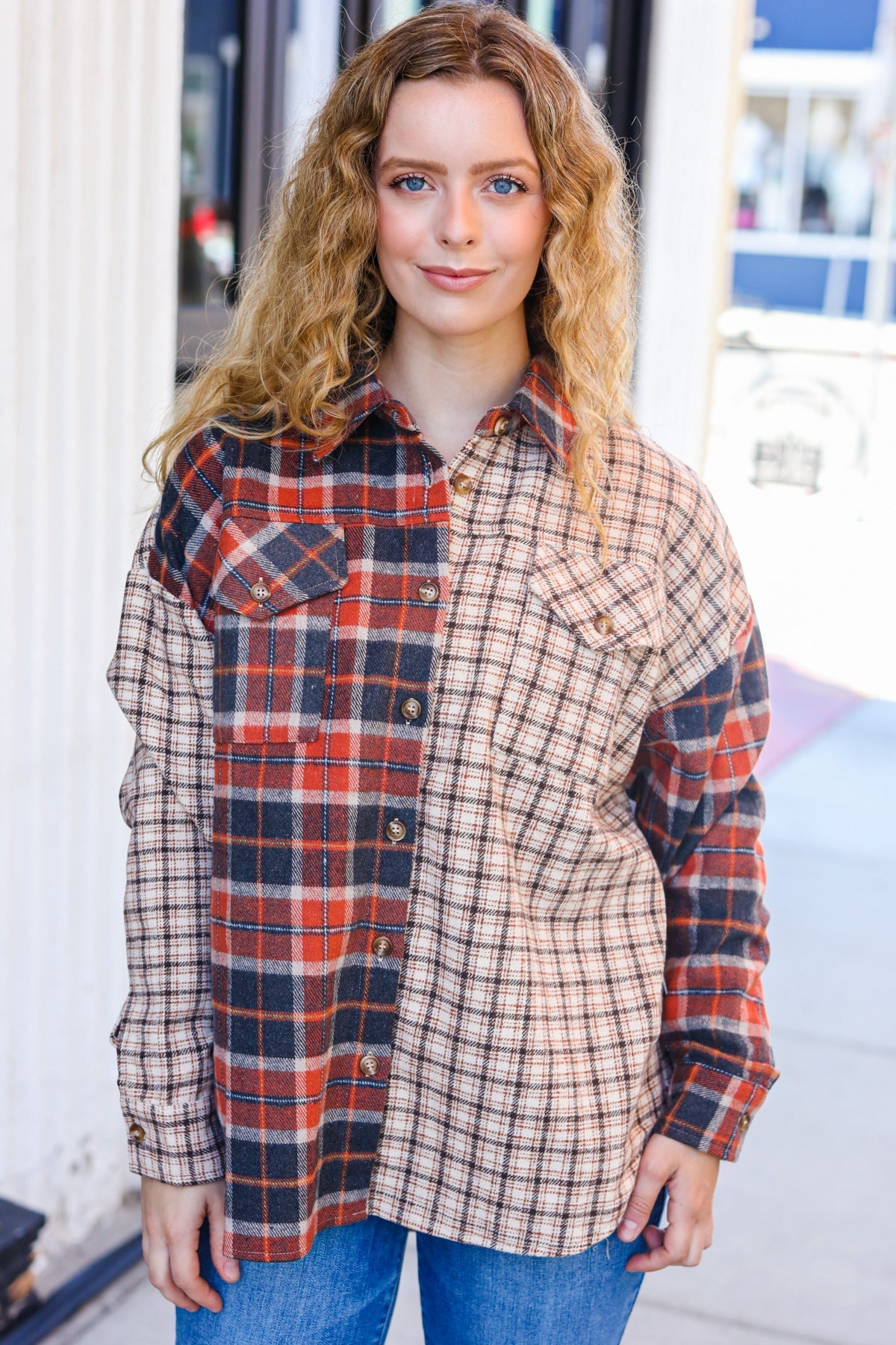 Make A Statement Plaid Shacket