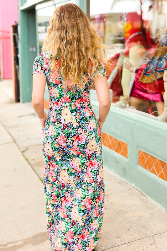 Make Your Day Floral Maxi Dress