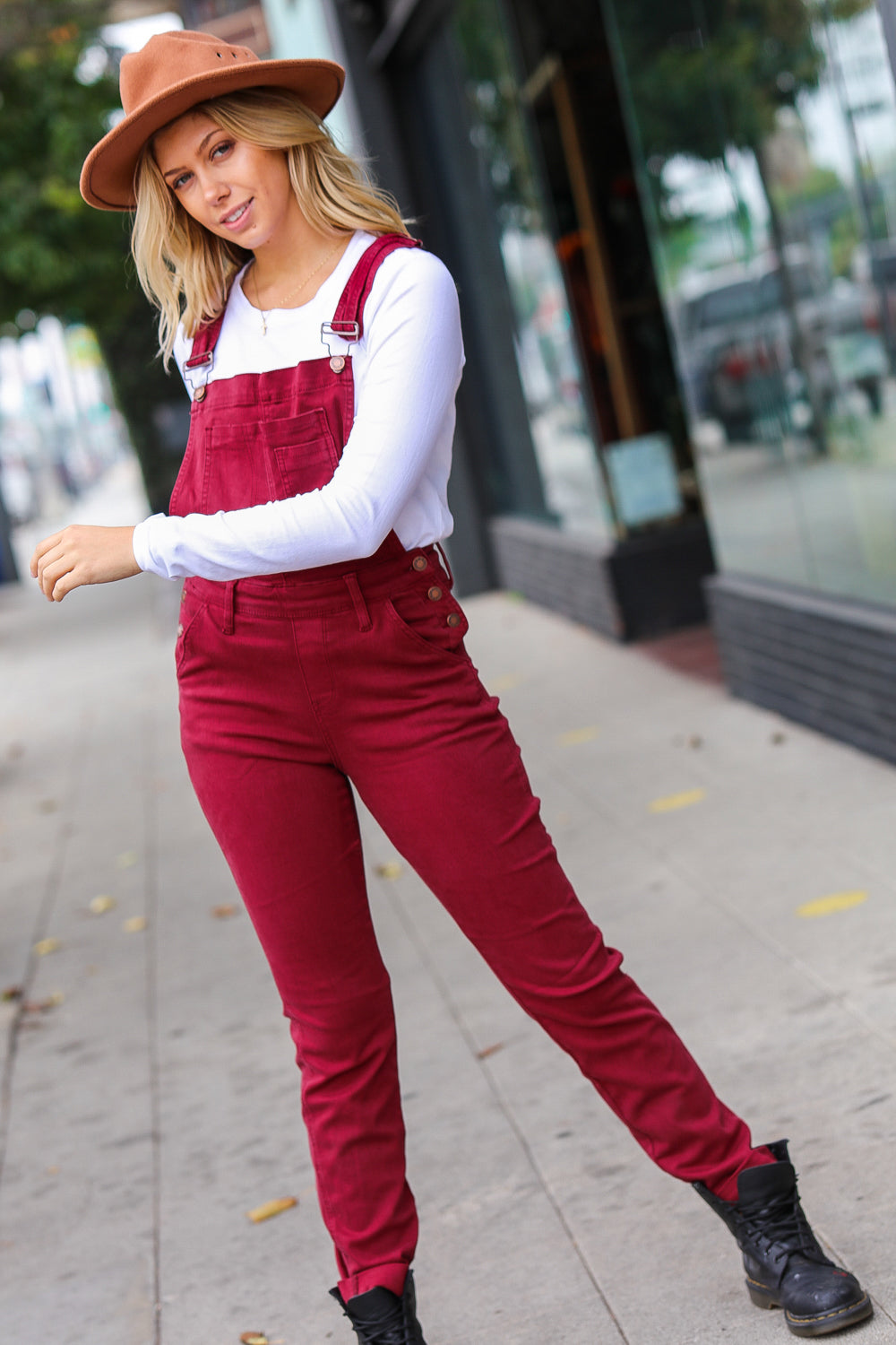 Scarlet High-Waist Denim Overalls | Judy Blue