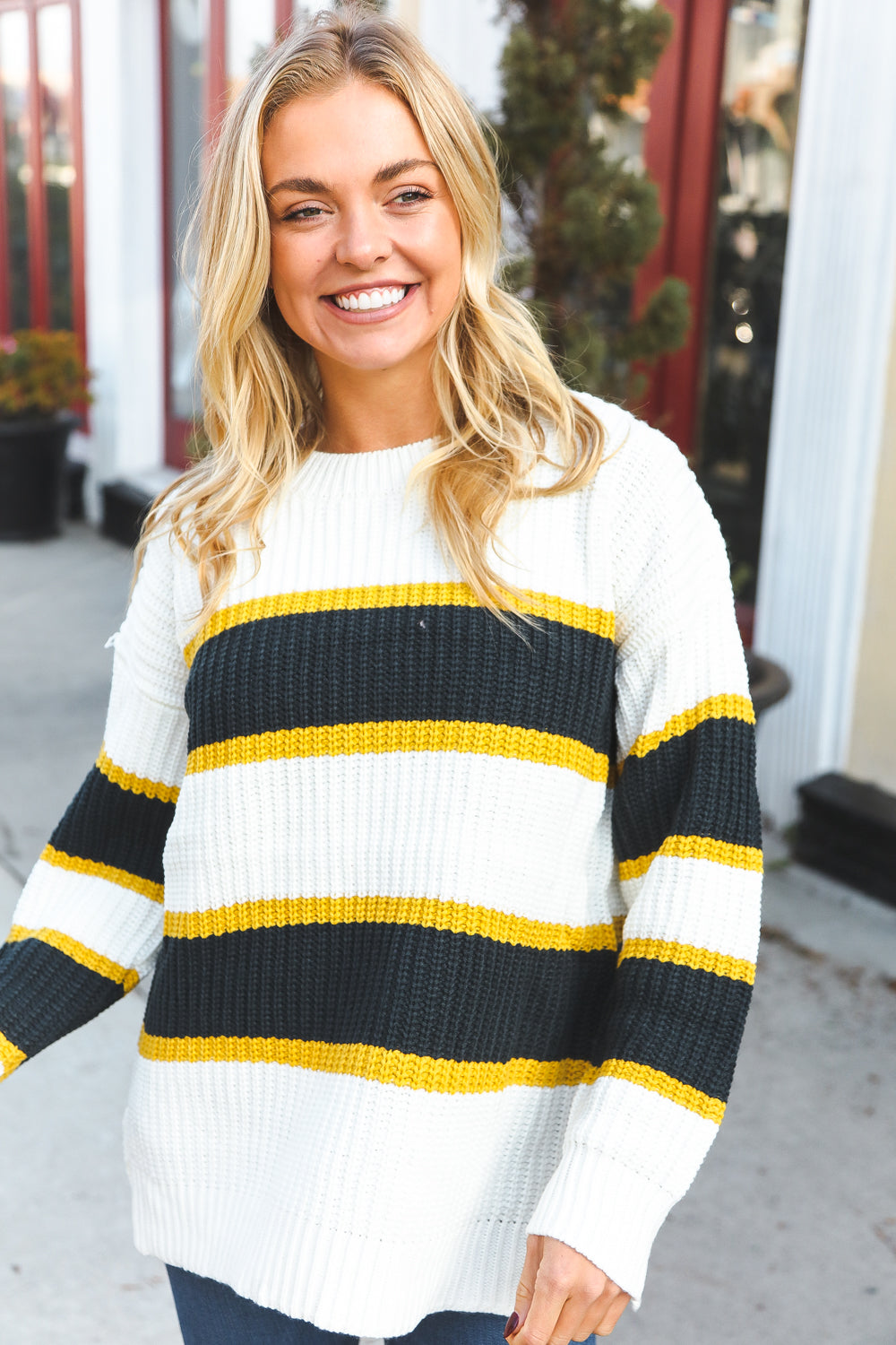 Casual Chic Oversize Sweater | Curvy