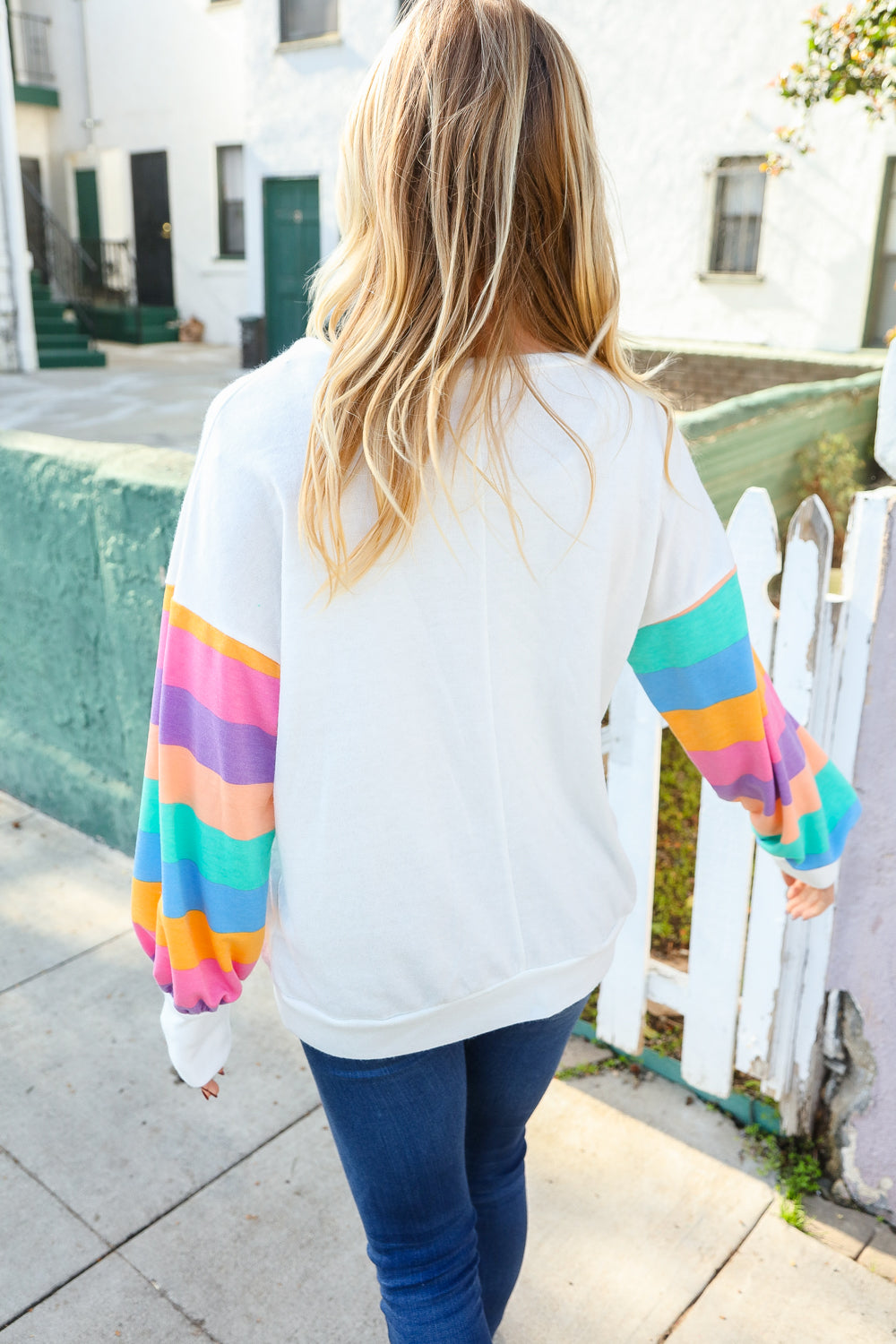 Stand Out Striped Pullover