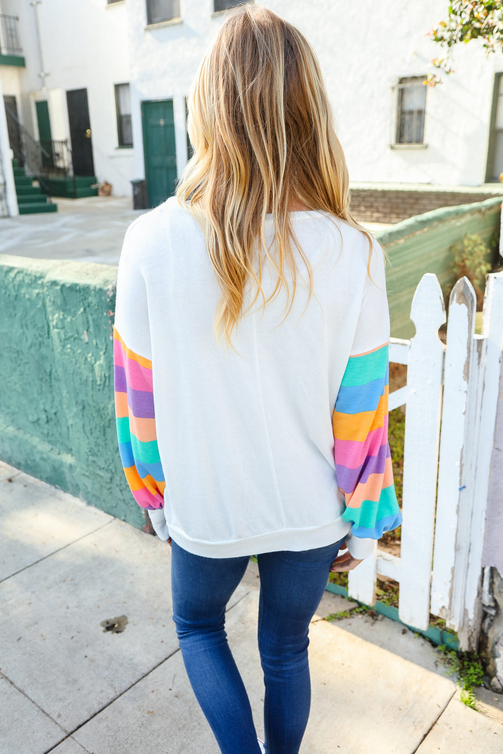 Stand Out Striped Pullover