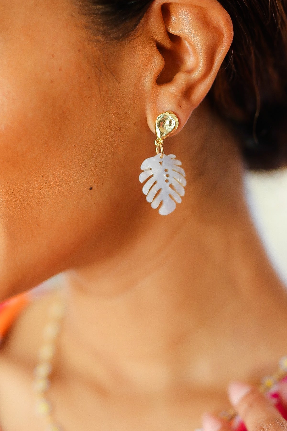 Pearl Tropical Earrings