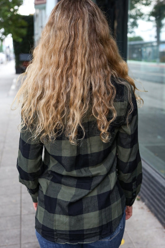 Casual Chic Plaid Top