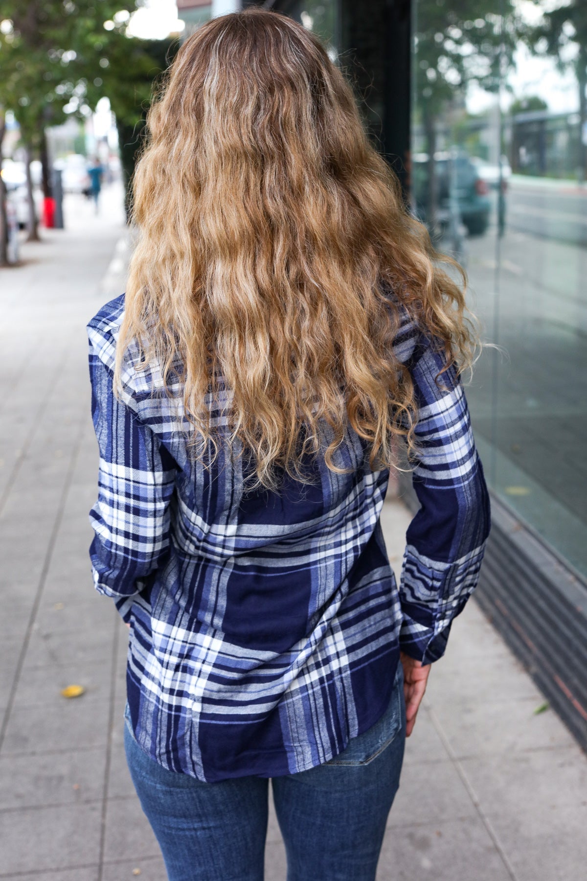 Casual Chic Plaid Top