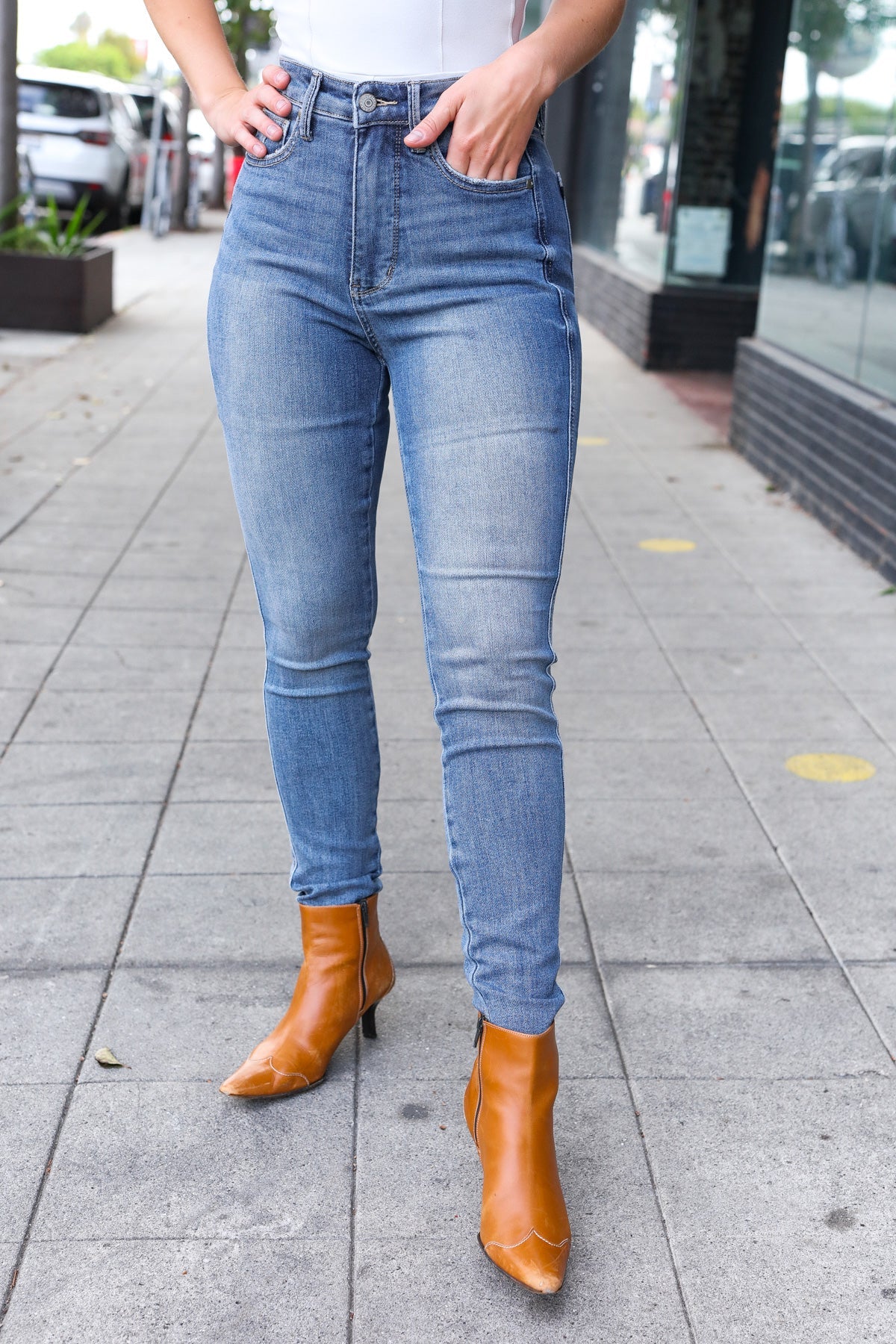 Melody High-Rise Skinny Jeans  Judy Blue