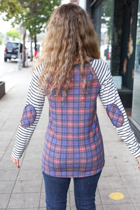 Feeling Playful Plaid Pullover