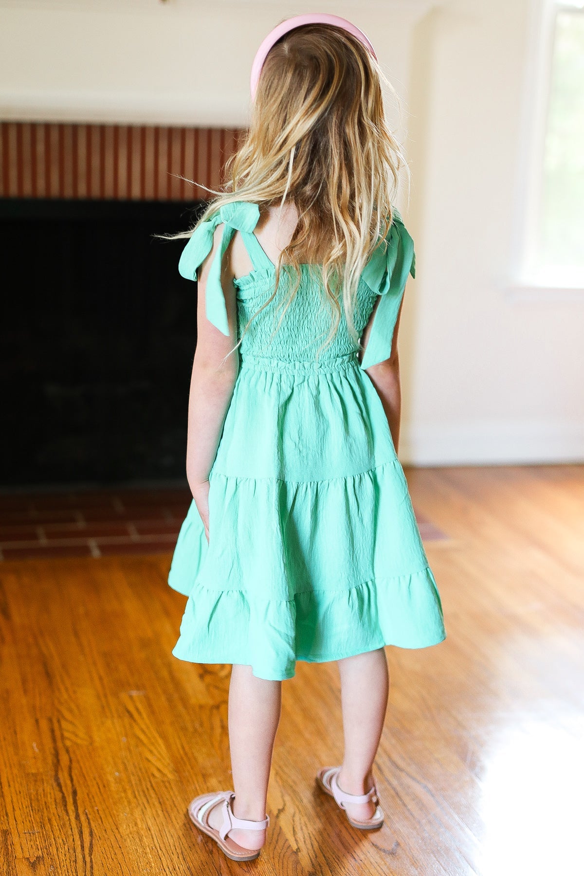 Darling Crepe Tiered Smocked Dress | Kid's