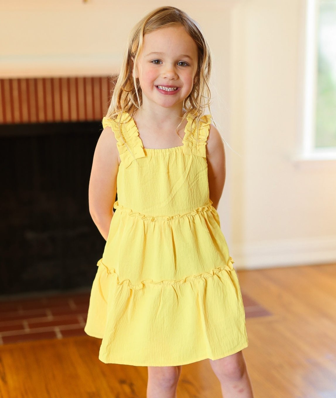 Joyful Tiered Ruffle Dress | Kid's