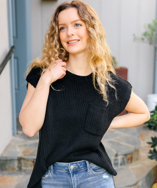 Best In Bold Dolman Ribbed Knit Sweater