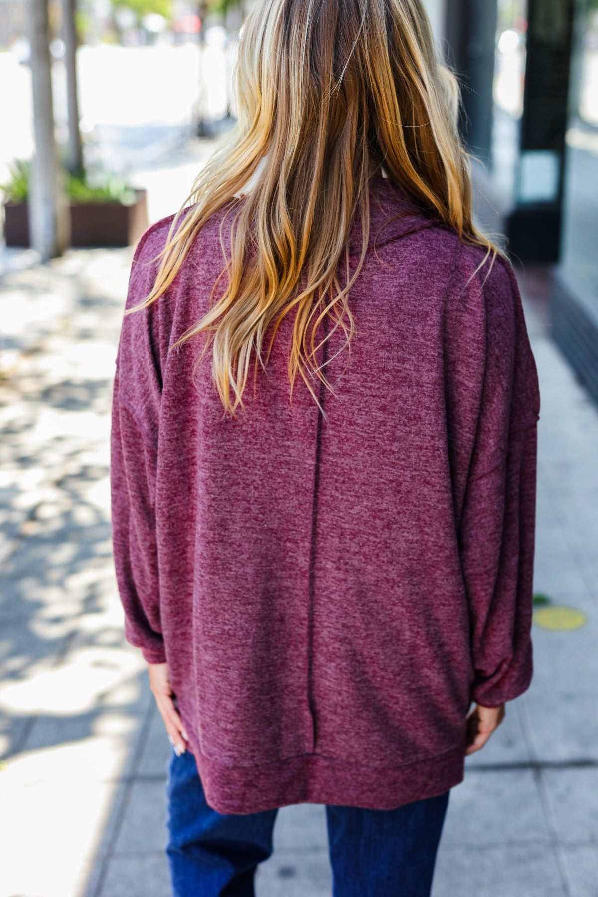 Weekend Ready Mélange Sweater