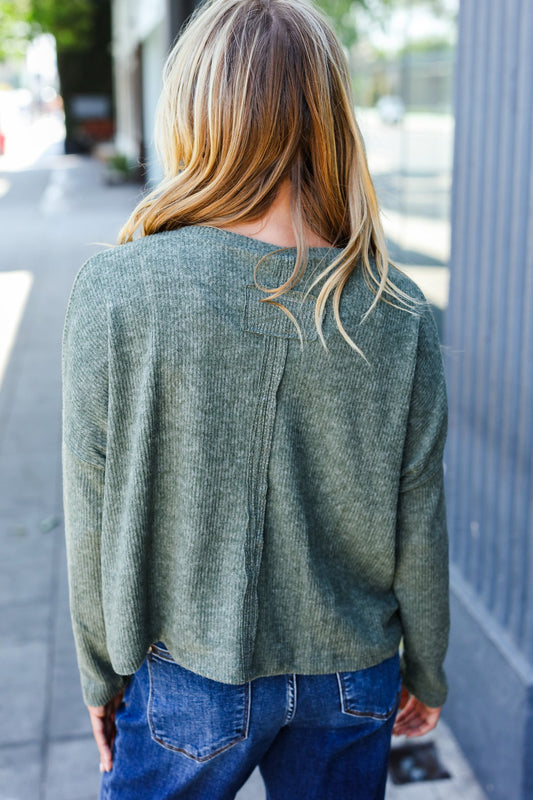 Johanna Dolman Cropped Sweater