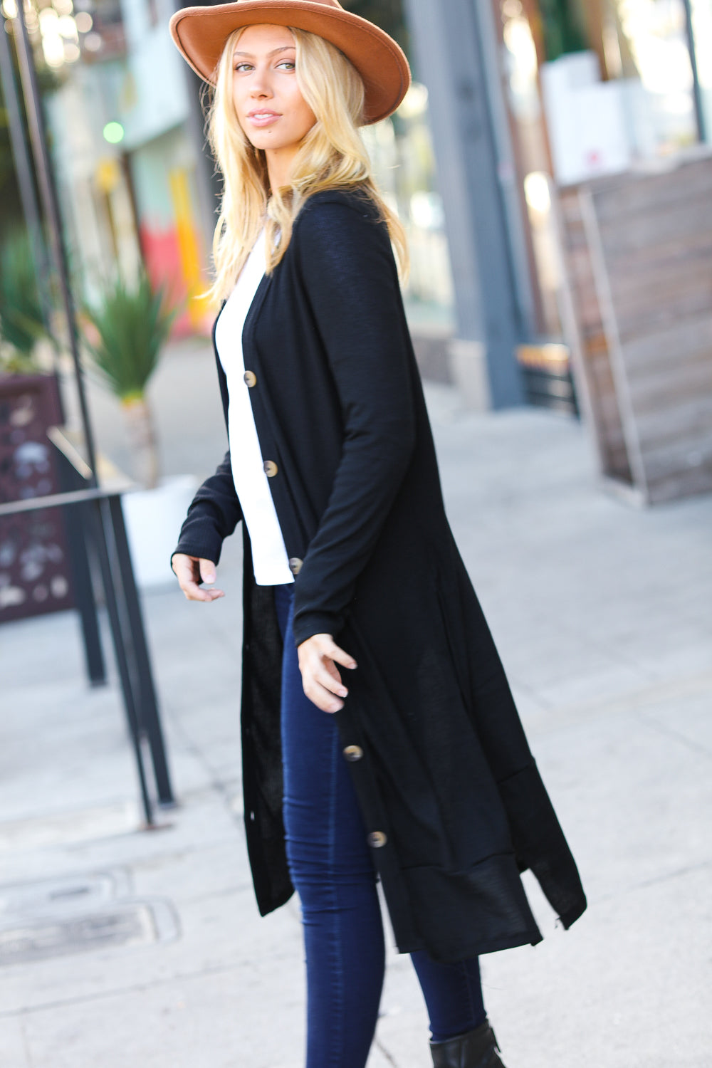 Walk The Walk Ribbed Cardigan