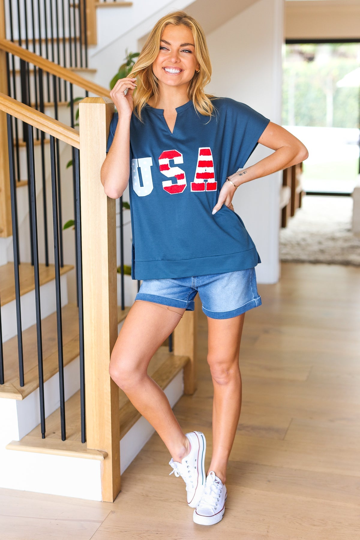 USA Dolman Top