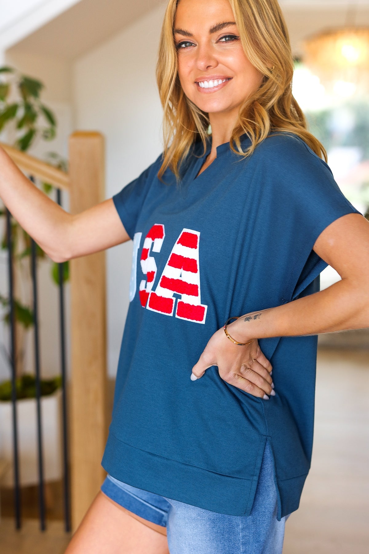 USA Dolman Top