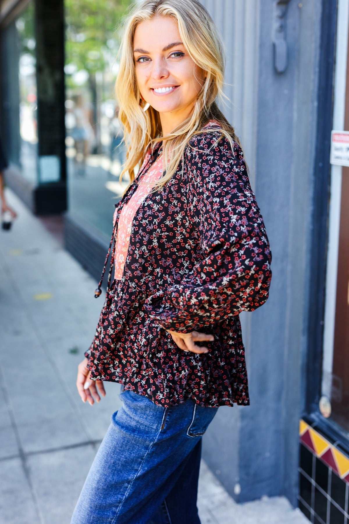 Kaitlyn Floral Blouse