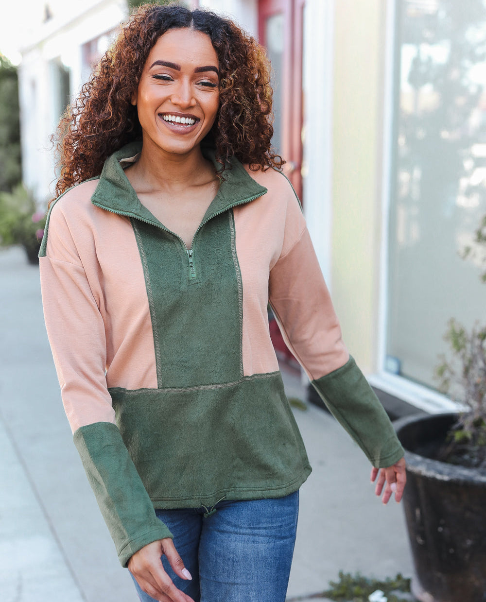 Holiday Vibes Fleece Pullover