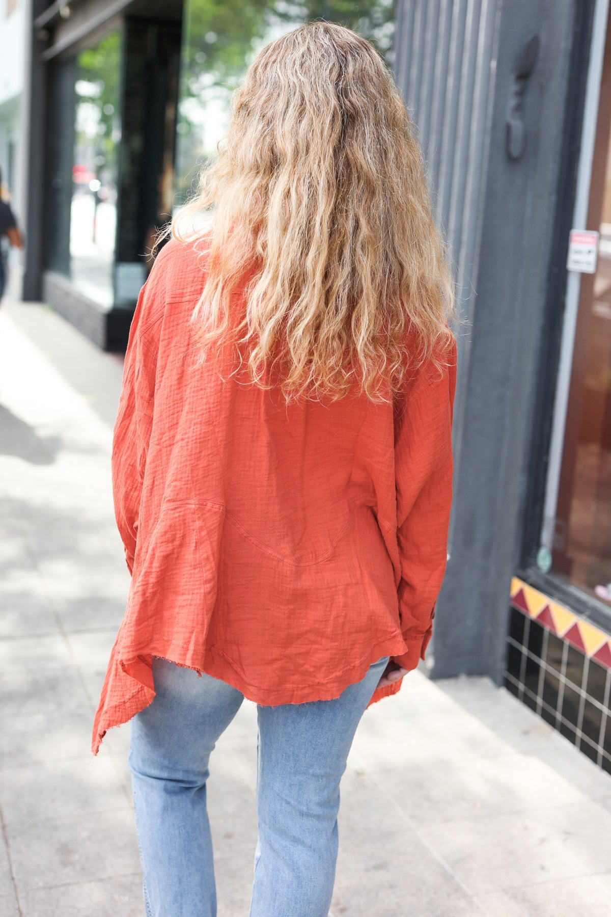 Everyday Sharkbite Tunic Top