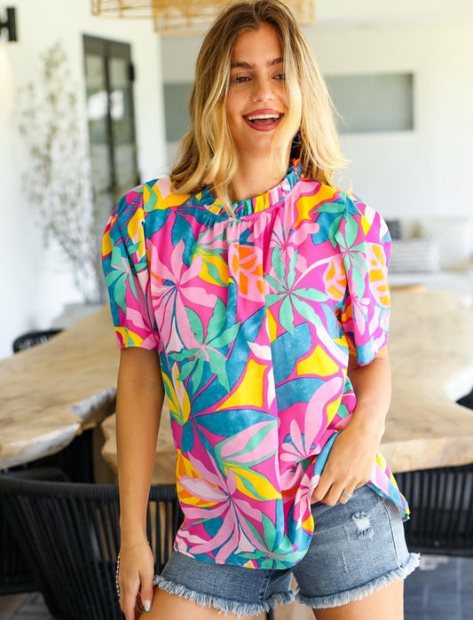 Vacay Ready Tropical Top