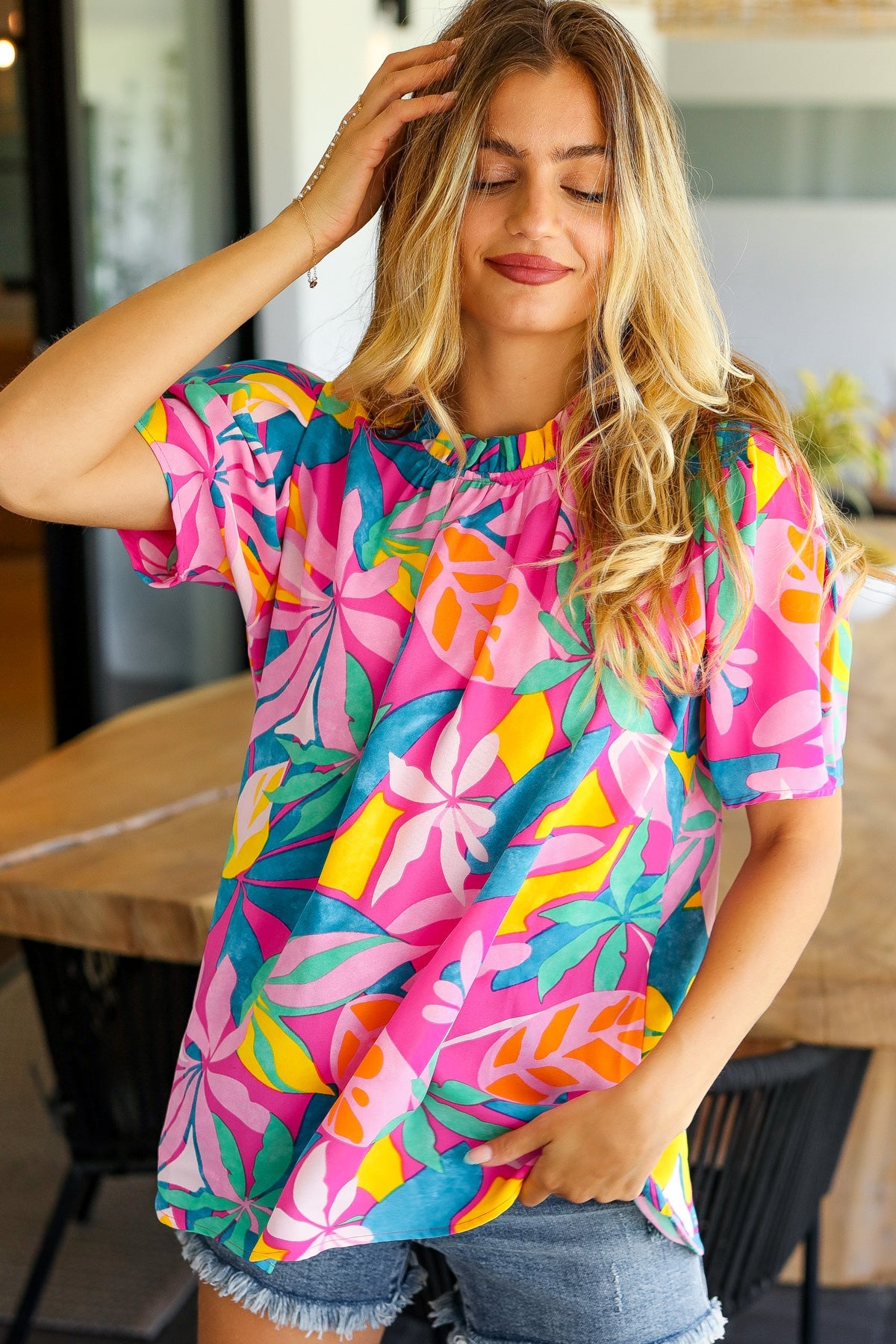 Vacay Ready Tropical Top