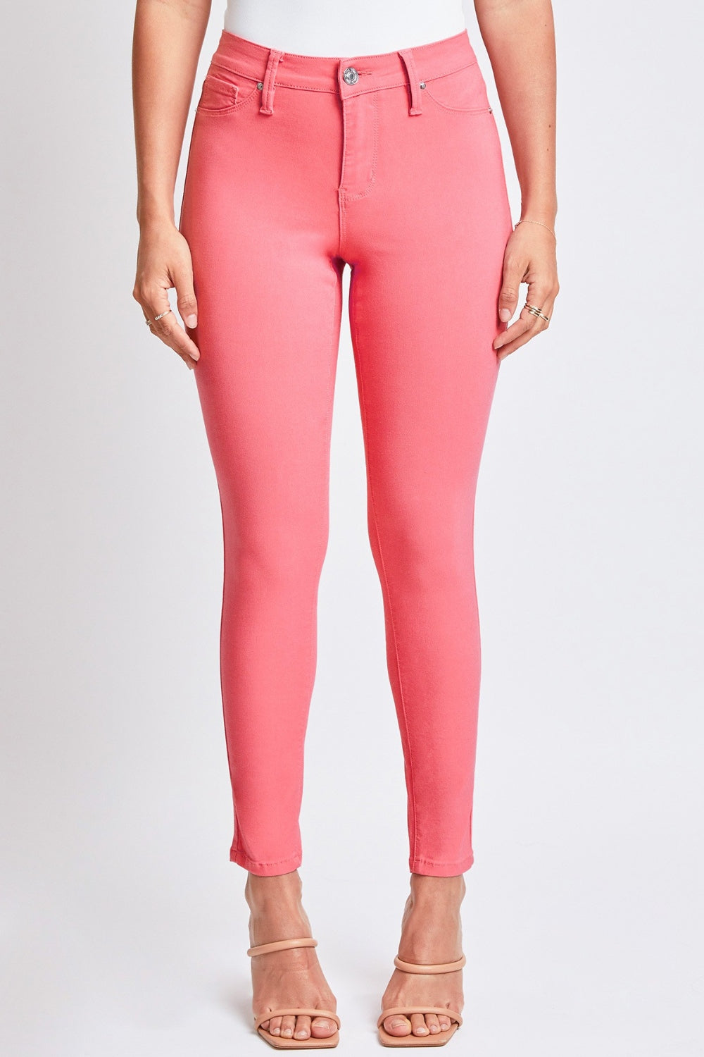 Rosie Hyperstretch Mid-Rise Skinny Jeans | YMI Jeanswear