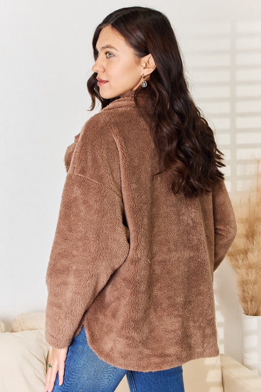 Kaylani Fuzzy Coat