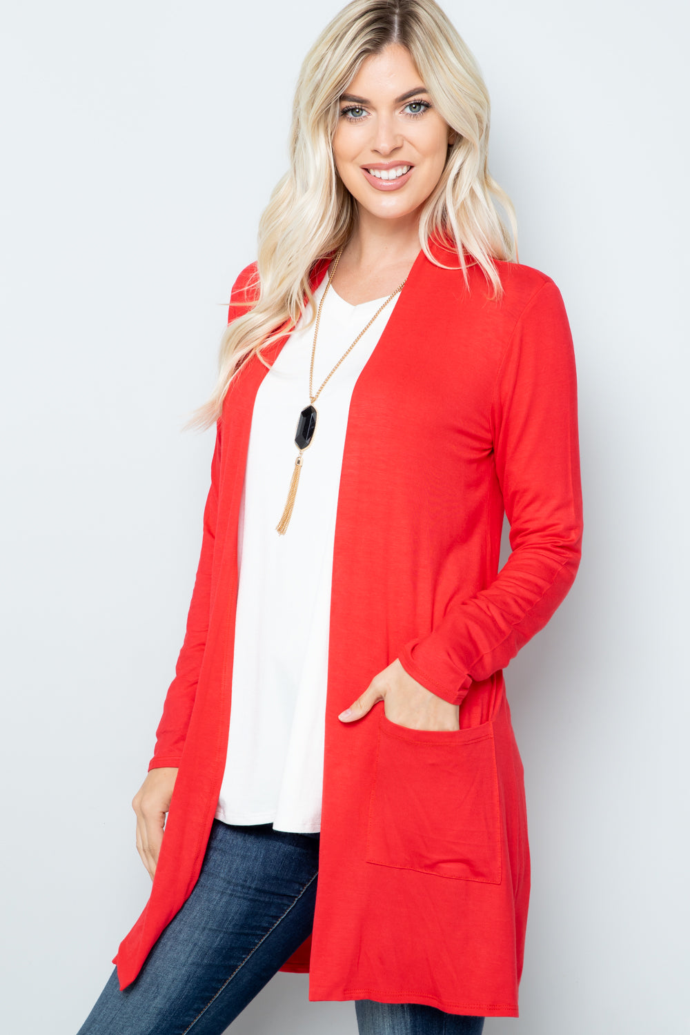 Georgina Open Front Cardigan