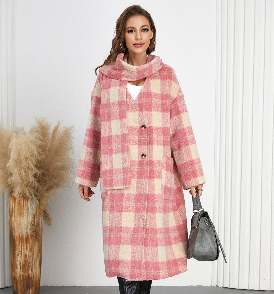 Angela Plaid Coat | Multiple Colors