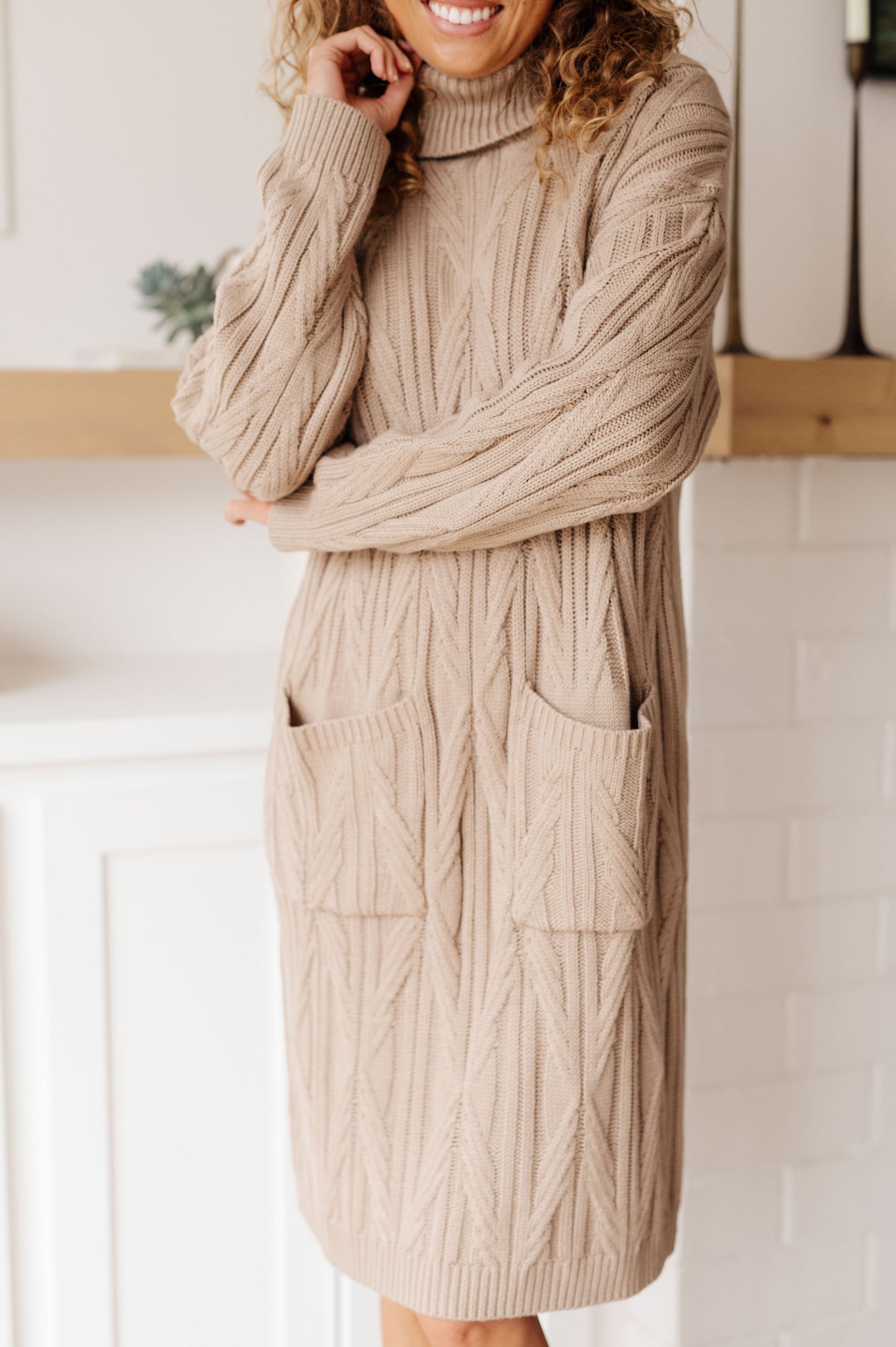 Bundled Beauty Sweater Dress