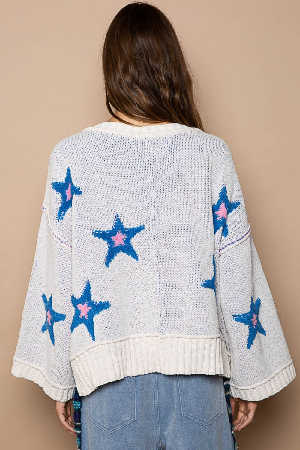 Lilia Star Patch Sweater