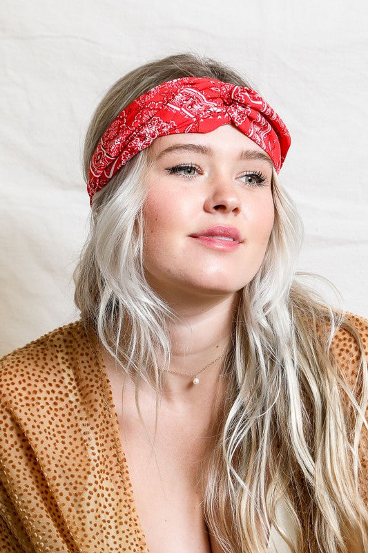 Paisley Twist Headwrap | Multiple Colors