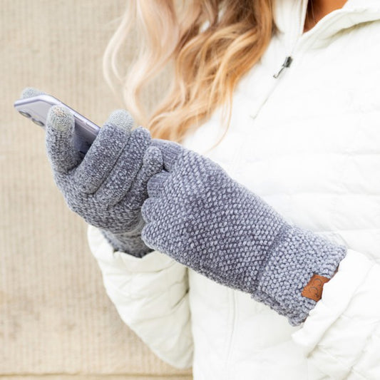 C.C. Chenille Touch Gloves | Multiple Colors
