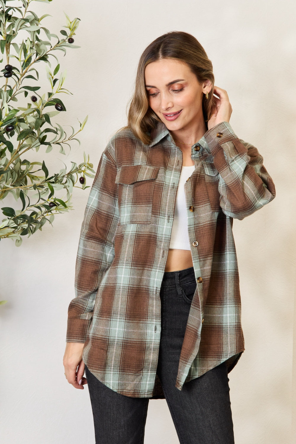 Mad About Plaid Top